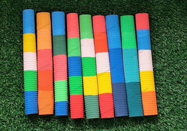 Diamond Cut & Double Diamond Multi Color Cricket Bat Grip – 30 cm - Image 3