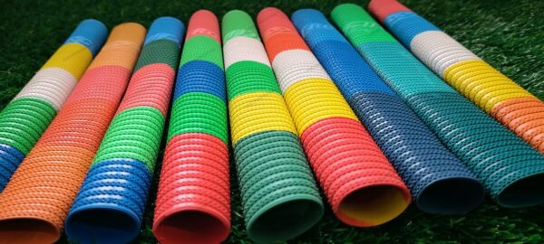 Diamond Cut & Double Diamond Multi Color Cricket Bat Grip – 30 cm - Image 2